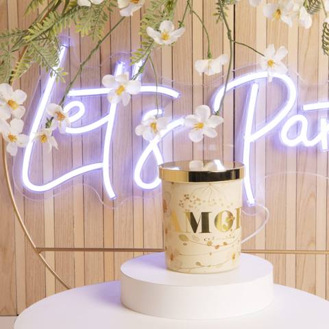 CANDELA "AMORE" GR.AVORIO/PATCHOULI