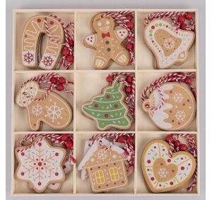 XMAS SET 27 PZ DECORAZIONI ALB