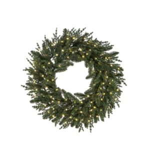 CORONA ABETE GRAN SASSO D90 C/100 LUCI (8