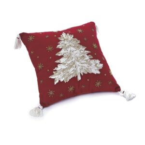 CUSCINO ALBERO ORO CM50X50 C/NAPPE E PERL