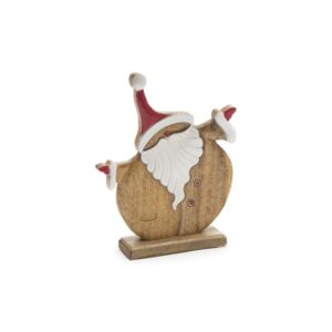 BABBO LEGNO PANCIONE CM28X22 ROSSO