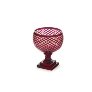 COPPA VETRO CUTTING CM15X20 ROSSO