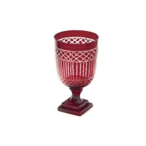 COPPA VETRO CUTTING CM15X26 ROSSO