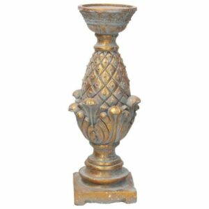 CANDELIERE OTTOMANN CEMENTO ORO CM 32H