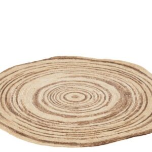 TAPPETO ROT MAIS BEI/MAR (79x79x1cm)