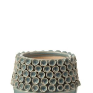 PORTAVASI LAKE CER BLU S (19,5x19,5x15,5cm)