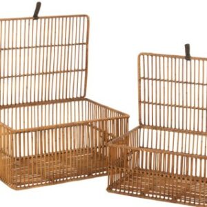 BAULE RATAN GIALLO L