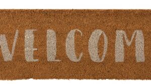 ZERBINO WELCOME NAT/BIA (75x25x2cm)