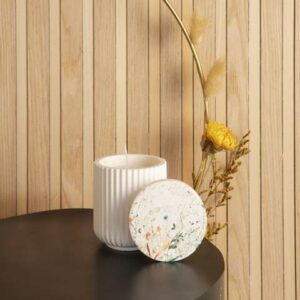 SCATOLA+CANDELA PICC. PRIMAVERA