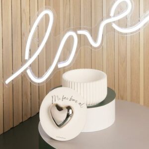 SCATOLA GR. C/CUORE SILVER