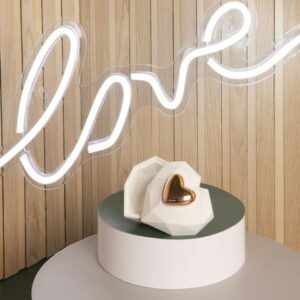 SCATOLINA CUORE C/CUORE ORO ROSA