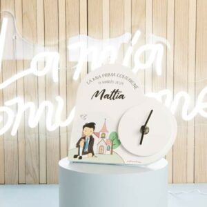 OROLOGIO CUORE COMUNIONE BAMBINO