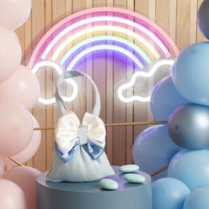 SACCH. AZZURRO CON FIOCCO