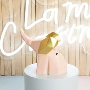 SALVADANAIO ELEFANTE ROSA