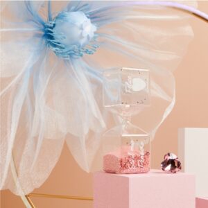 CLESSIDRA PICCOLA ROSA 3.8X3.8X11.7 CM