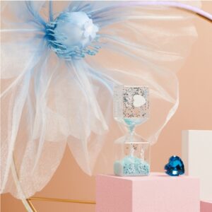 CLESSIDRA PICCOLA AZZURRA 3.8X3.8X11.7 CM