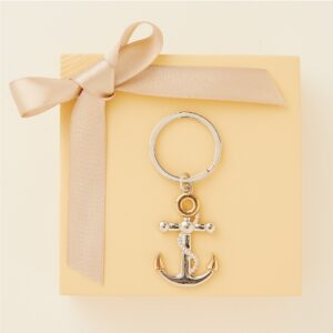 PORTACHIAVI ANCORA ANELLO 3 CM