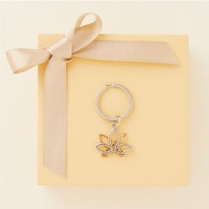 PORTACHIAVI FIORE DI LOTO 2.5 CM