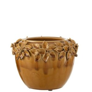 PORTAVASI FIORE CER OCR L (22,5x22x16,5cm)