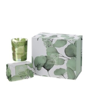 SET CANDELA70G+SAPONE120G BOTANIC VERDE