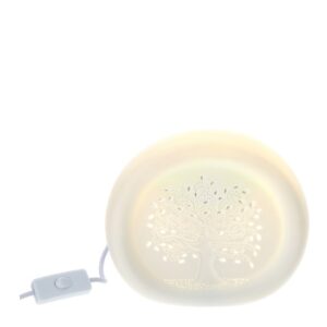 LAMPADA OBLO' PORC.21X9XH18CM ALBERO