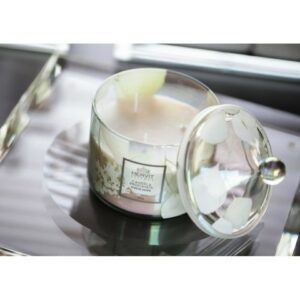 CANDELA BOTANIC PAGODA 9,5X12CM BIANCA