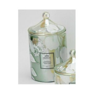 CANDELA BOTANIC PAGODA DIA.9,5X18CM BIANCO