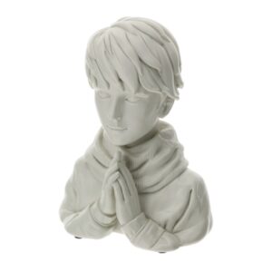 BOY MEZZOBUSTO RESINA GRIGIO 14CM