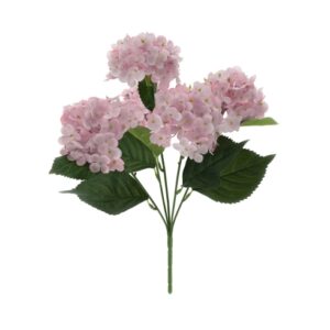 CESPUGLIO 6 ORTENSIE L.38CM ROSA***