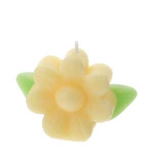 CANDELA FIORE GIALLO 7,5X4X5,5CM
