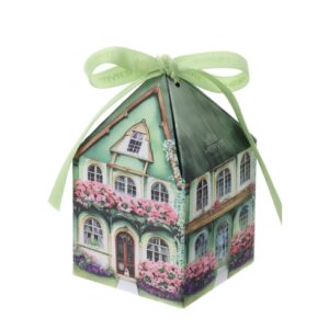 BOX 6 SCATOLINE COTTAGE VERDI 6X6XH10CM