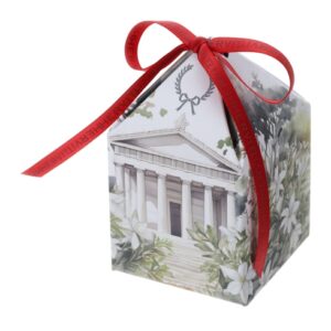 BOX 6 SCATOLINE COTTAGE BIANCO 6X6XH10CM