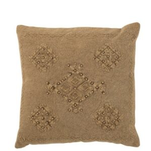 CUSCINO RICAMO COT MARR (45x45x15cm)