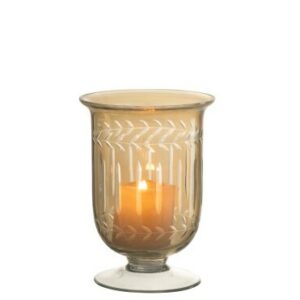 VASO ROMANO STELO VE FUMO S (11.5x11.5x16cm)