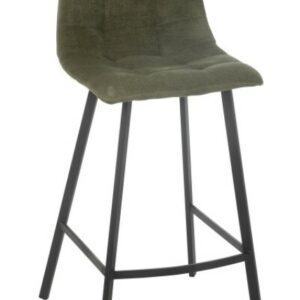 SEDIA BAR KENT MET/POLI VER (46x43x95cm)