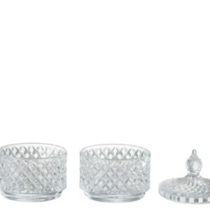 VASO 2LIVELLI VE TRASP (8,5x8,5x15,5cm)*