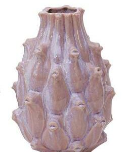 VASO GINGER ROSA CM 17X17X27 - 17X17X27