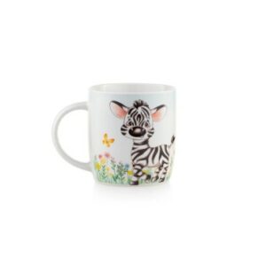 TAZZA ZEBRA CON ASTUCCIO CASA