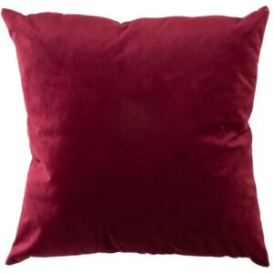 CUSCINO QUAD VELL ROS/BOR (45x45x1cm)