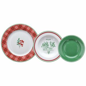 SERV. TAVOLA  18 PZ  ATOLLO  NORTH POLE**