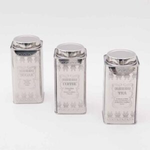 BARATTOLO HERITAGE BIG COFFEE-TEA- SUGAR CM 9,5X9,5X19,5