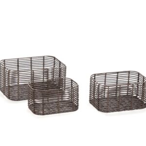 CESTO ROPE CM 33X24X17 CAFFE' M