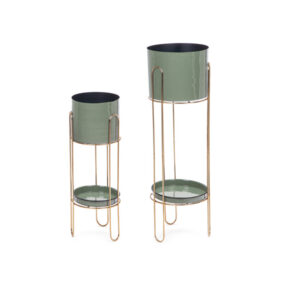 ALZATA PORTAPIANTA METAL C/VASSOIO CM26X80 AVI