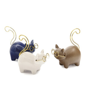 GATTINO PORCELLANA ROMEO CM14X6X14 ASS