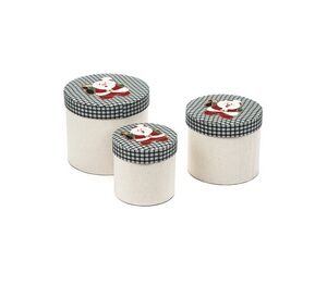 CAPPELLIERE BABBO STOFFA VERD/ROSS/BGE M(CM27X24