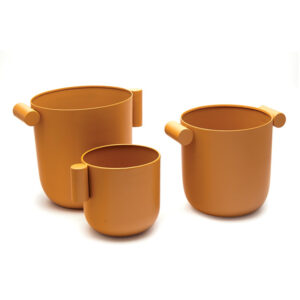 VASO LATTA COLORFUL CM23x23 SENAPE