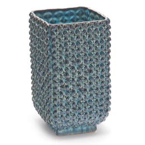 VASO CERAMICA KNOT CM15X26 BLU