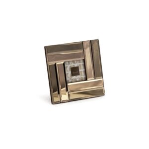 PORTAFOTO MIRROR BICOLOR CM17X17 FUME'/ROSA