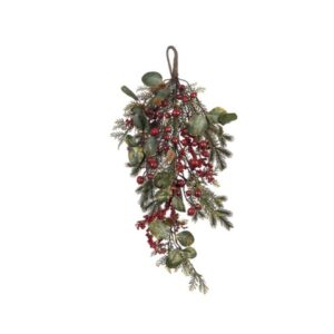 FUORIPORTA PINO BACCHE EUCALIPTUS CM73 VERDE/ORO/ROSSO