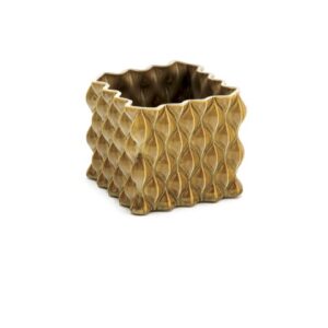 CASPO' CERAMICA WAVES D18 H15 CARAMELLO